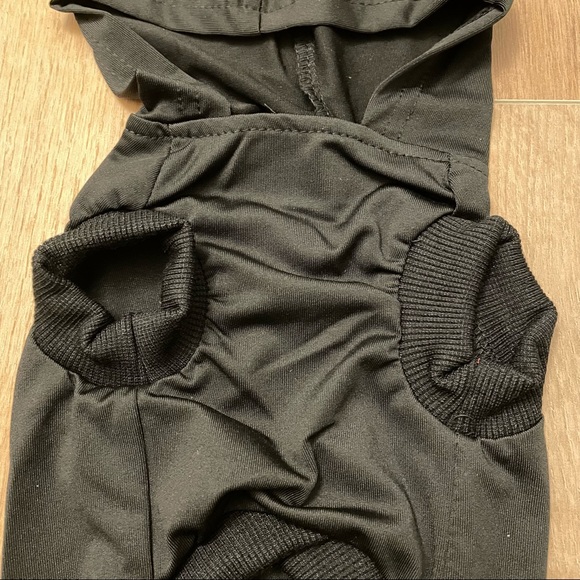 NWOT Dog Black Tank Hoodie - Picture 2 of 4